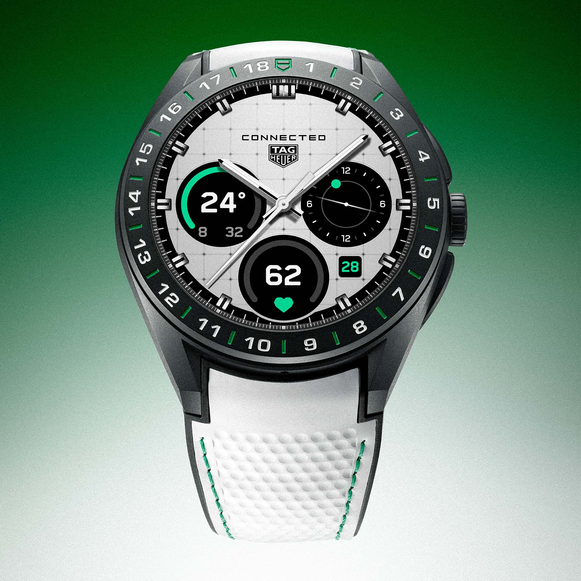 TAG Heuer Connected Golf Edition Calibre E5 45 mm Titanium